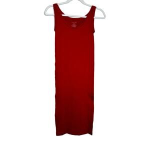 Intimately Free People Red Seamless Tank Dress NWOT Size XS/S